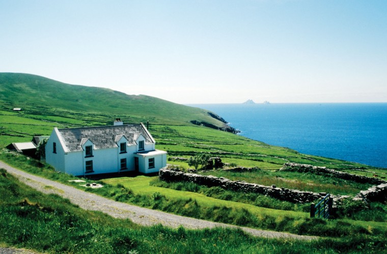 A drive along Ring of Kerry presents classic views of the Irish countryside.